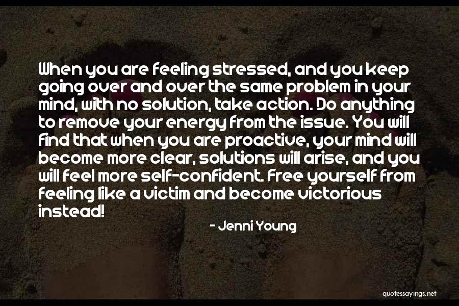 Free From Stress Quotes By Jenni Young