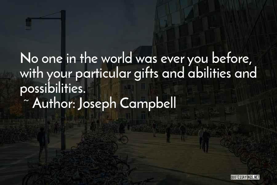 Free Gifts Quotes By Joseph Campbell