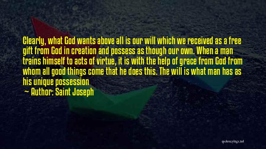 Free Gifts Quotes By Saint Joseph