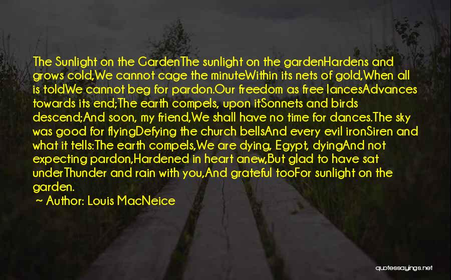 Free Gold Quotes By Louis MacNeice