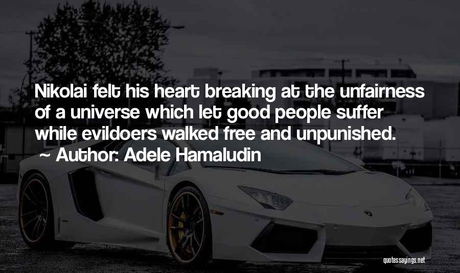 Free Heart Breaking Quotes By Adele Hamaludin