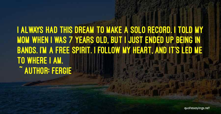 Free Heart Quotes By Fergie