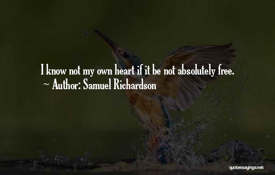 Free Heart Quotes By Samuel Richardson