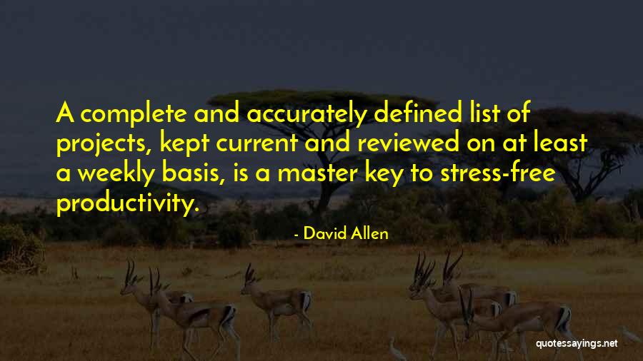 Free Keys Quotes By David Allen Free Keys Quotes By David Allen