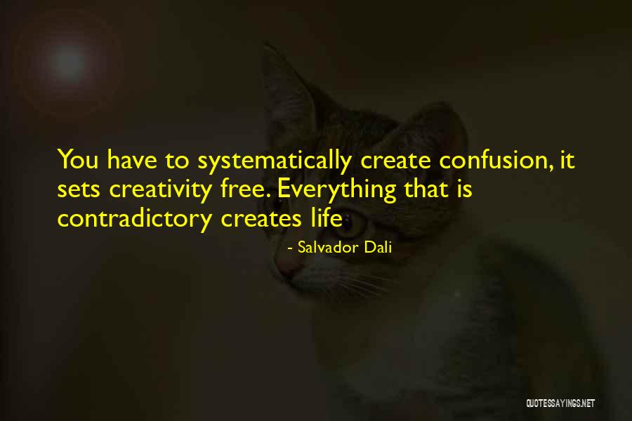 Free Life Quotes By Salvador Dali