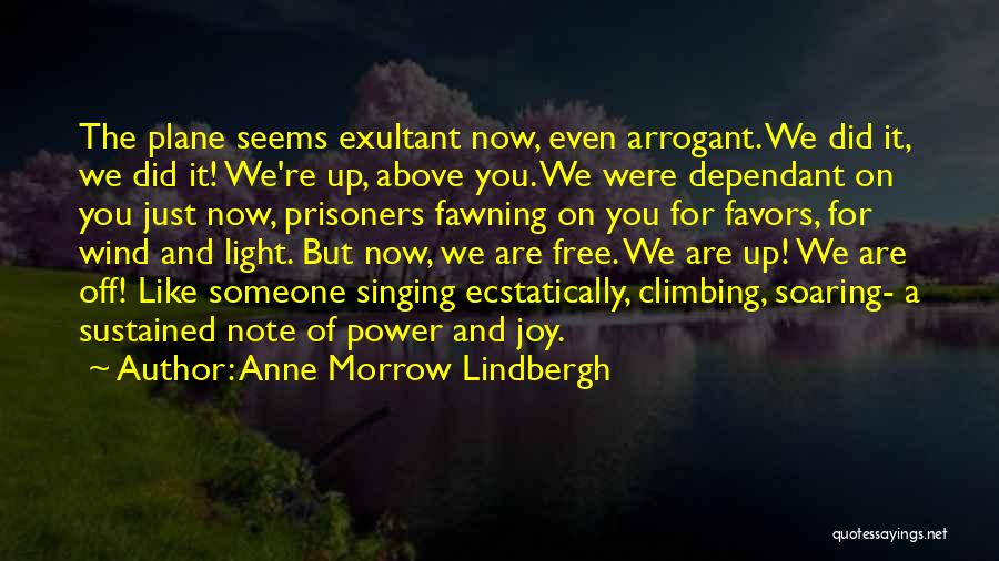 Free Like The Wind Quotes By Anne Morrow Lindbergh