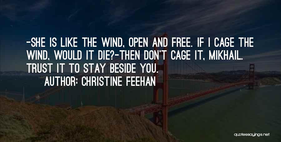 Free Like The Wind Quotes By Christine Feehan