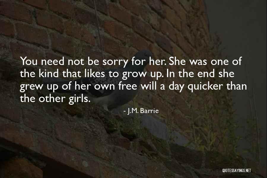 Free Likes Quotes By J.M. Barrie Free Likes Quotes By J.M. Barrie