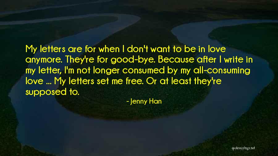 Free Love Letters Quotes By Jenny Han Free Love Letters Quotes By Jenny Han