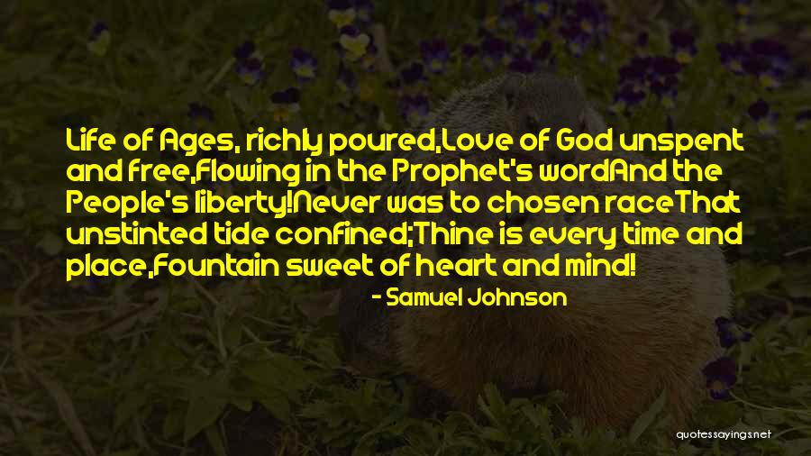 Free Love Quotes By Samuel Johnson