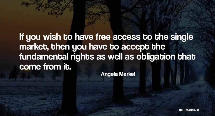 Free Market Quotes By Angela Merkel