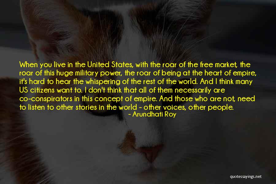 Free Market Quotes By Arundhati Roy