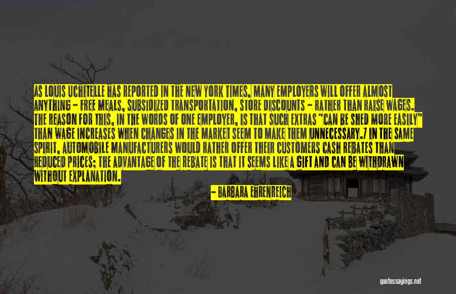 Free Market Quotes By Barbara Ehrenreich Free Market Quotes By Barbara Ehrenreich