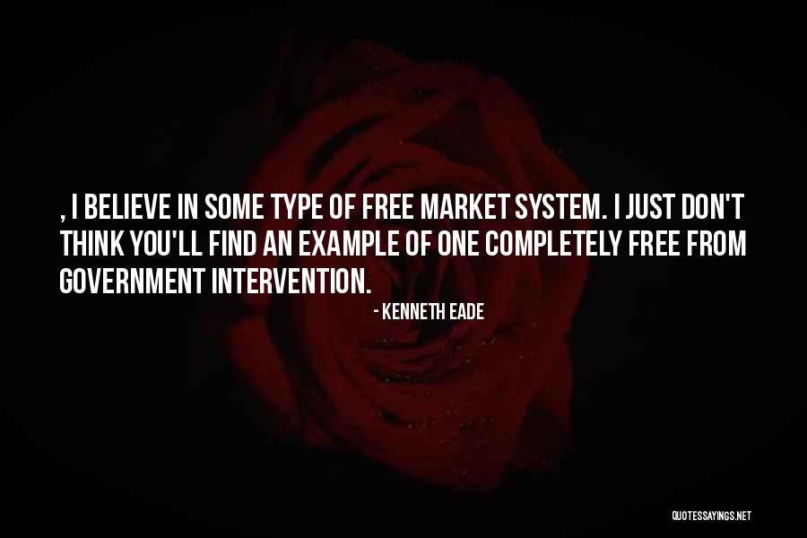 Free Market Quotes By Kenneth Eade