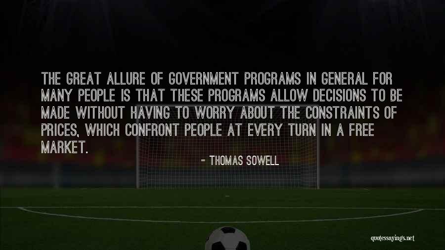 Free Market Quotes By Thomas Sowell