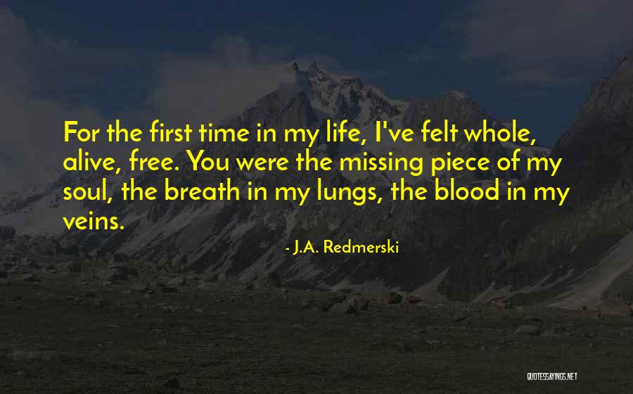 Free Missing You Quotes By J.A. Redmerski Free Missing You Quotes By J.A. Redmerski