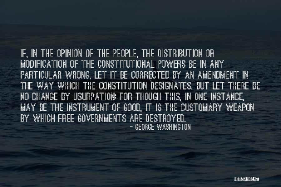 Free Opinion Quotes By George Washington Free Opinion Quotes By George Washington