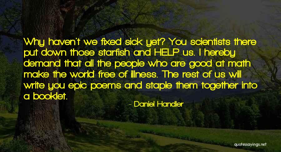 Free Poems And Quotes By Daniel Handler