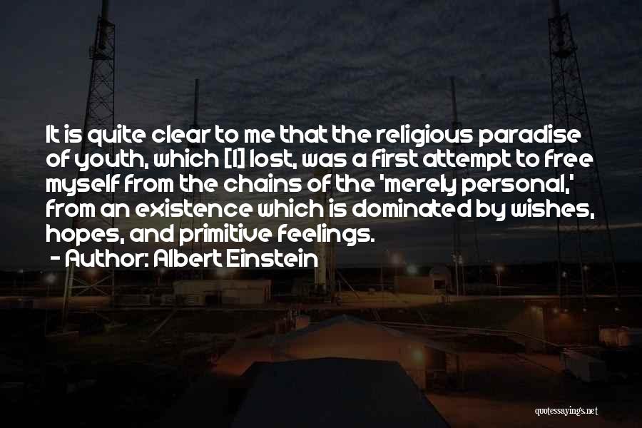 Free Primitive Quotes By Albert Einstein