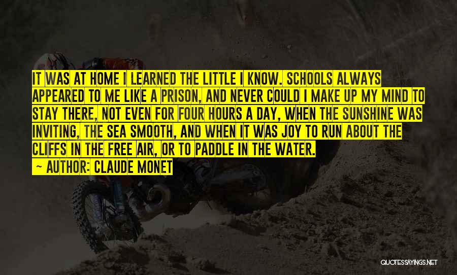 Free Prison Quotes By Claude Monet