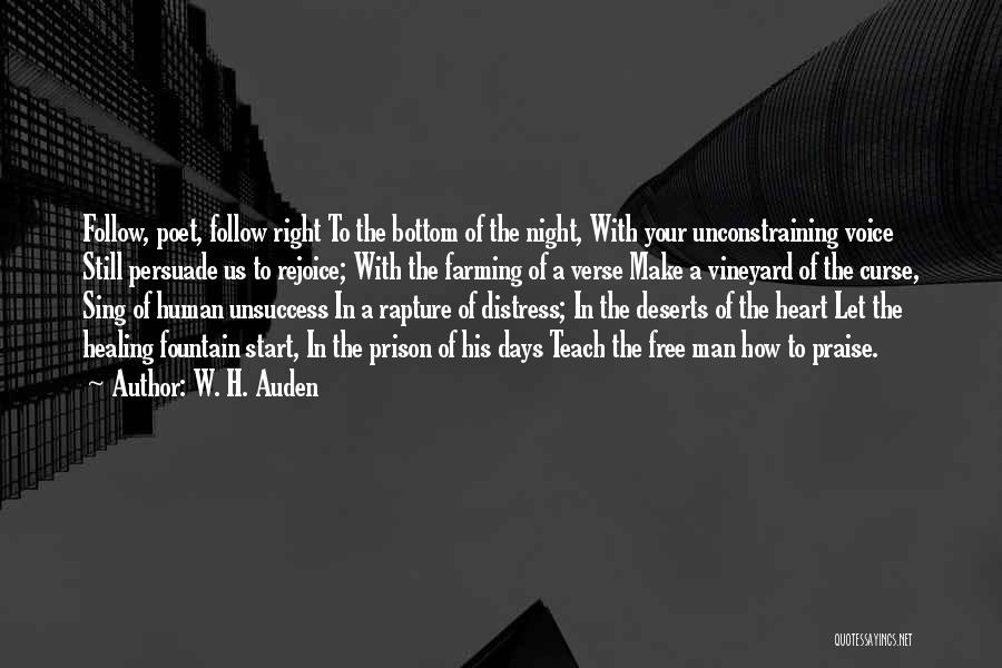 Free Prison Quotes By W. H. Auden