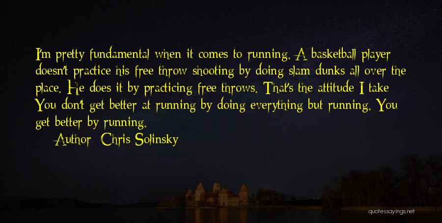 Free Running Quotes By Chris Solinsky