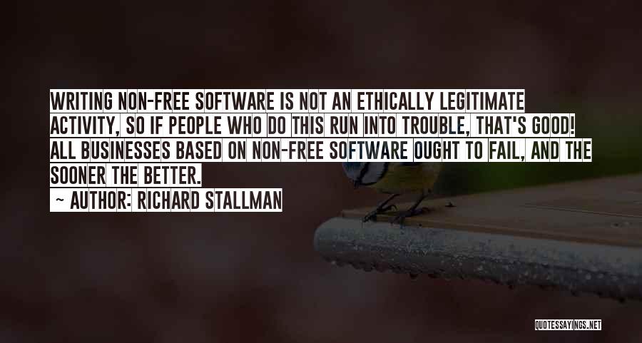 Free Running Quotes By Richard Stallman