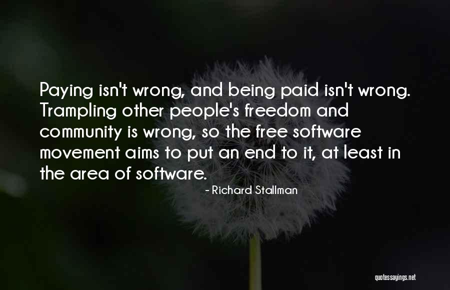 Free Software For Quotes By Richard Stallman Free Software For Quotes By Richard Stallman