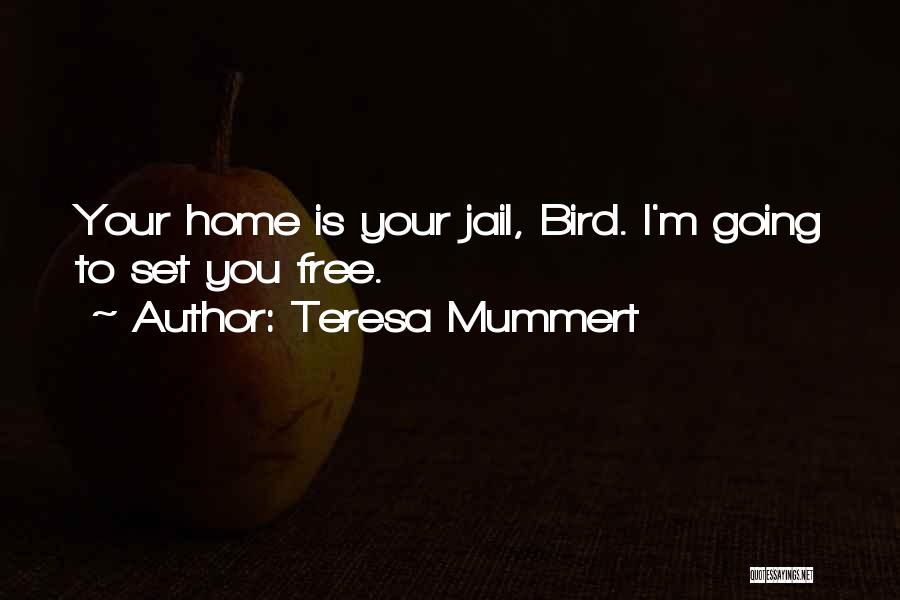 Free Someone In Jail Quotes By Teresa Mummert