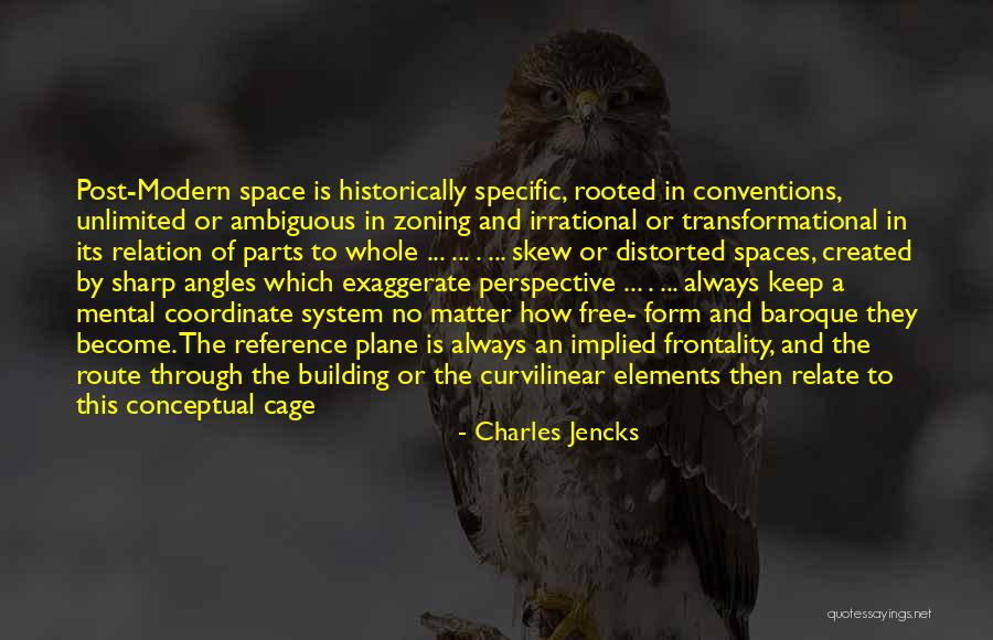 Free Space Quotes By Charles Jencks