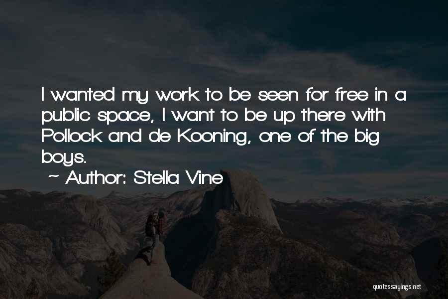 Free Space Quotes By Stella Vine