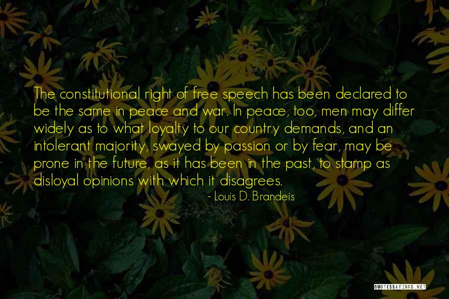Free Speech Quotes By Louis D. Brandeis Free Speech Quotes By Louis D. Brandeis