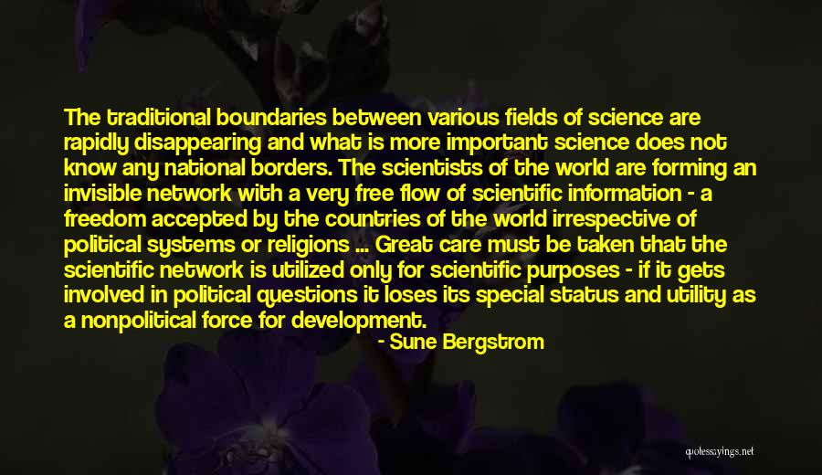 Free Speech Quotes By Sune Bergstrom