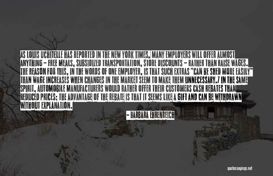 Free Spirit Quotes By Barbara Ehrenreich Free Spirit Quotes By Barbara Ehrenreich