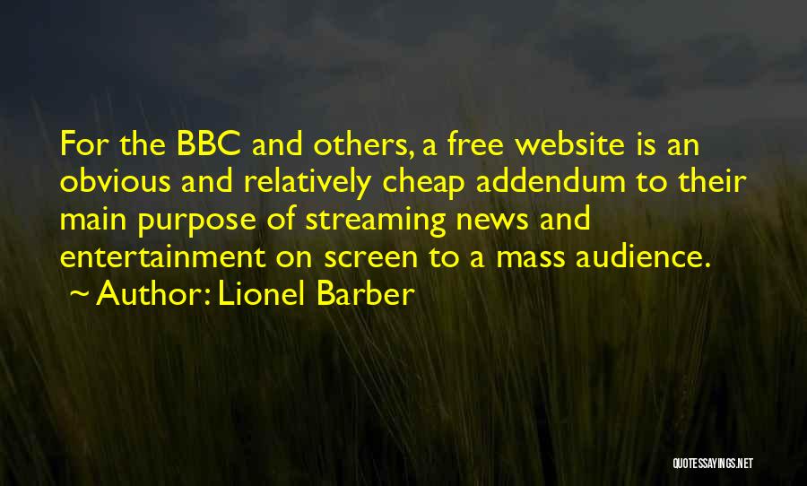 Free Streaming Quotes By Lionel Barber