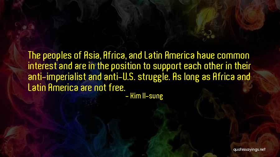 Free Support Quotes By Kim Il-sung Free Support Quotes By Kim Il-sung