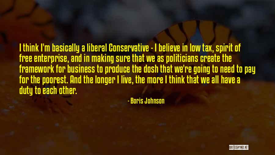 Free The Spirit Quotes By Boris Johnson