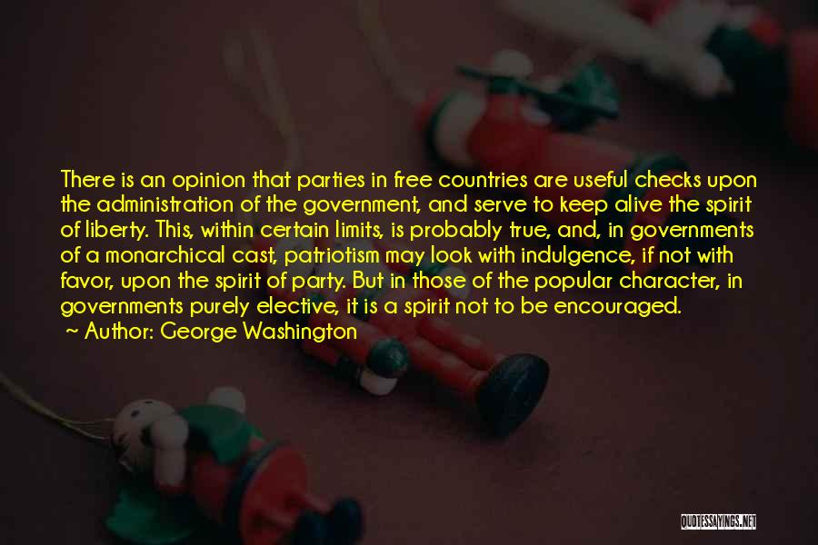 Free The Spirit Quotes By George Washington