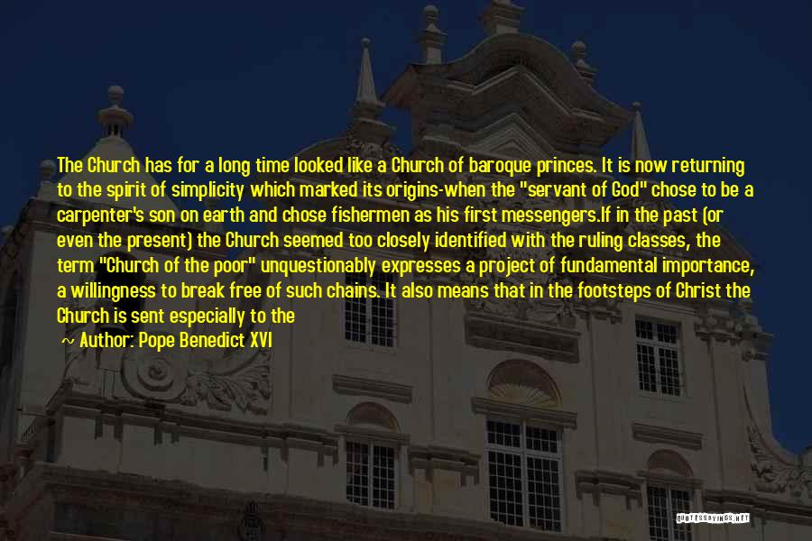 Free The Spirit Quotes By Pope Benedict XVI