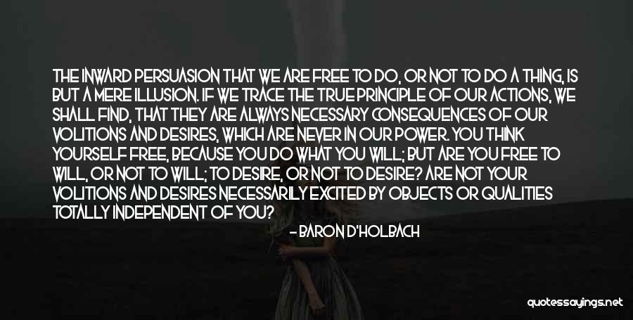 Free Thinking Of You Quotes By Baron D'Holbach Free Thinking Of You Quotes By Baron D'Holbach