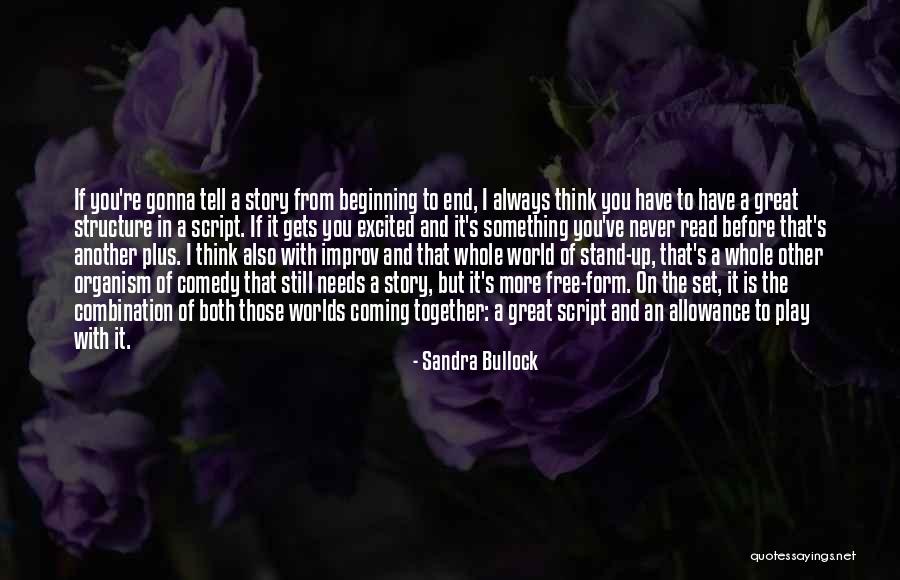 Free Thinking Of You Quotes By Sandra Bullock