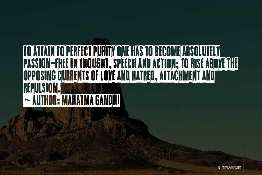 Free Thought Quotes By Mahatma Gandhi