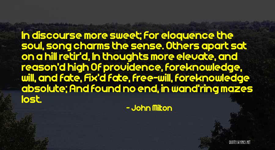 Free Thoughts Quotes By John Milton Free Thoughts Quotes By John Milton