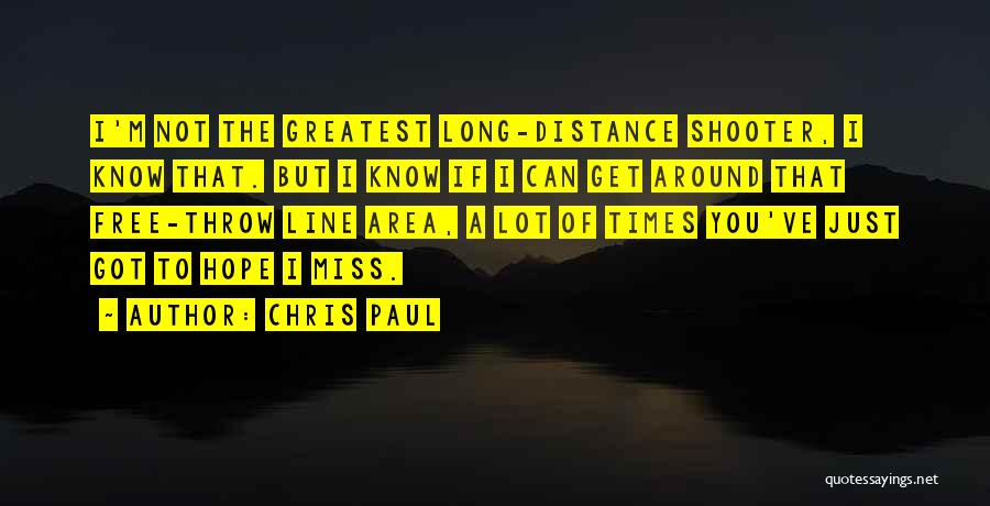 Free Throw Quotes By Chris Paul