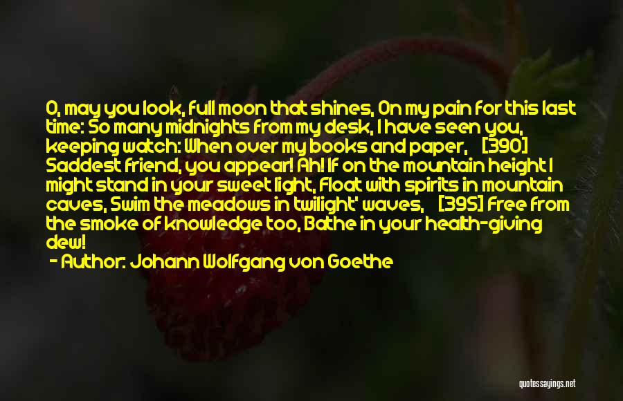 Free Time Quotes By Johann Wolfgang Von Goethe