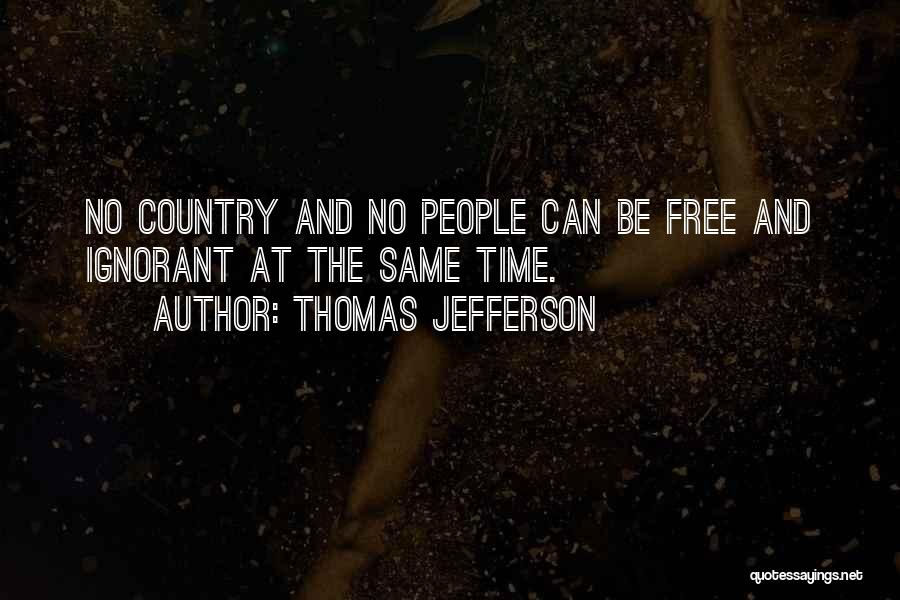 Free Time Quotes By Thomas Jefferson