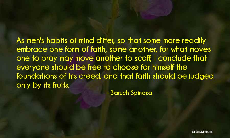 Free To Choose Quotes By Baruch Spinoza Free To Choose Quotes By Baruch Spinoza
