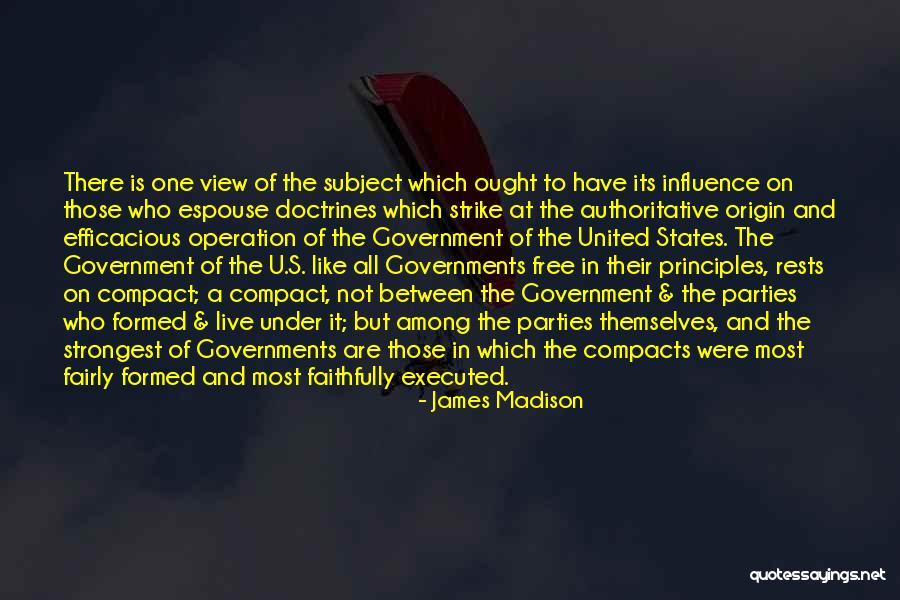Free To Live Quotes By James Madison Free To Live Quotes By James Madison