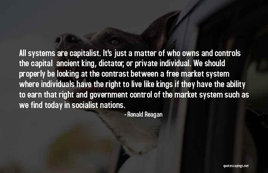 Free To Live Quotes By Ronald Reagan