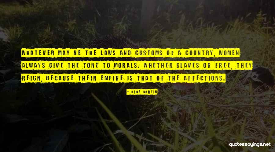 Free Tone Quotes By Aime Martin Free Tone Quotes By Aime Martin